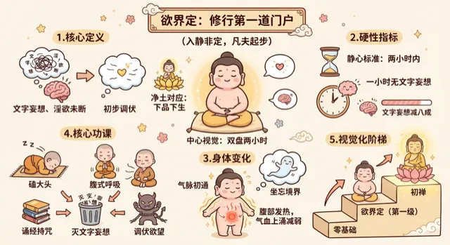 欲界定(三) - 禪定境界圖解